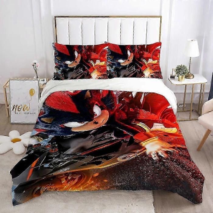 Draps de litOurs Couverture Couette Parures de lit Parure de lit Couette s-shadow h-hérisson Housse Comfor 140*200cm