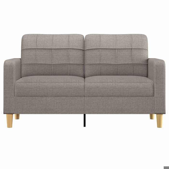 SHELL© SOFA-Canapé salon - 2 places - (par siège) : 110 kg - Taupe 140 cm Tissu C4582