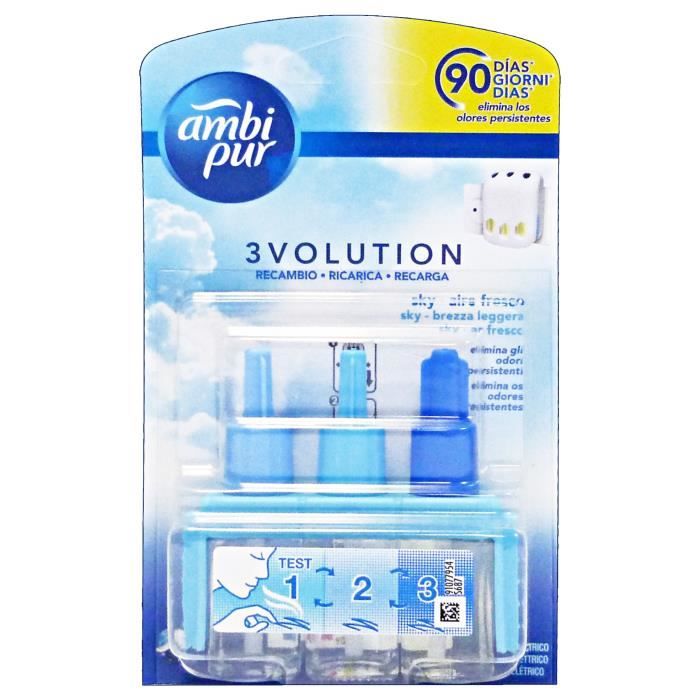 AMBI PUR 3volution ricarica sky deodorante - deodoranti casa - Cdiscount  Maison