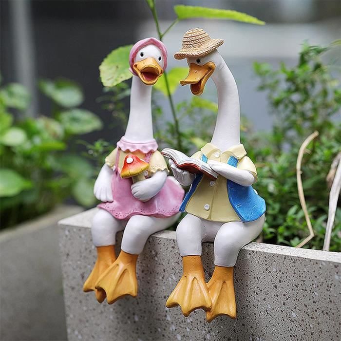 KADAX Figurine de jardin flamant rose, 80 cm, en plastique, statue de jardin exotique, statue de bassin rose, décoration de jardin pour étang (80 cm) | Leroy Merlin
