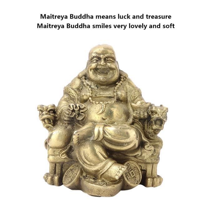 EJ.life Figurines De Bouddha Maitreya Maitreya Bouddha Ornement