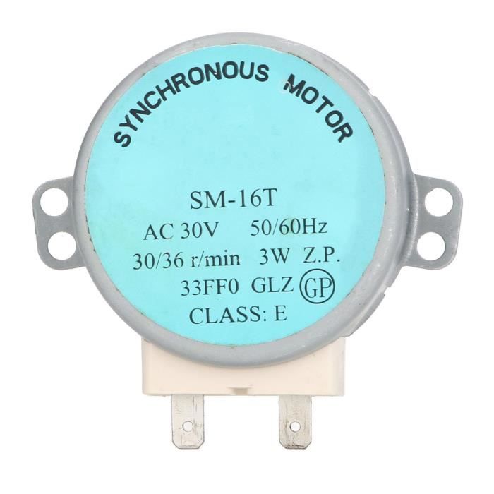 Moteur Synchrone Micro-Ondes Homyl - Modèle -4A 220-240V 4W - Pièce De Rechange Universelle