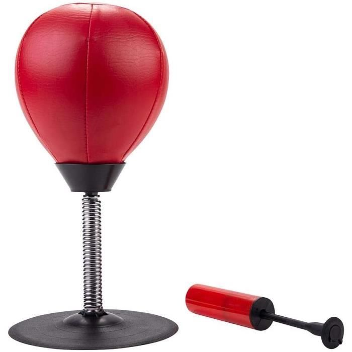 Sac de Frappe Anti Stress Punching Ball de Bureau 17 cm x 34 cm