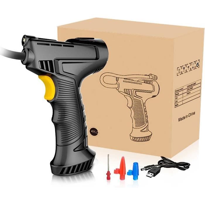 Compresseur à Air Portatif sans Fils 150PSI, Gonfleur Pneus Voiture