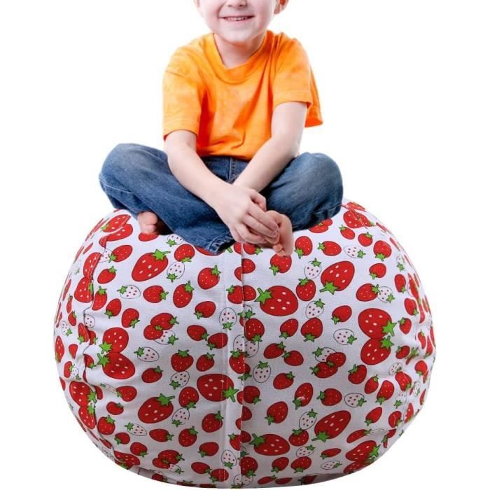 Highdi Housse de Sac de Haricots sans Remplissage, Rangement de Jouets Stockage, Pouf Pliable Portable pour Fauteuil Déco Grande Fauteuil de Salon Highdi Housse de Sac de Haricots sans Remplissage, Rangement de Jouets Stockage, Pouf Pliable Portable pour Fauteuil Déco Grande Fauteuil de Salon