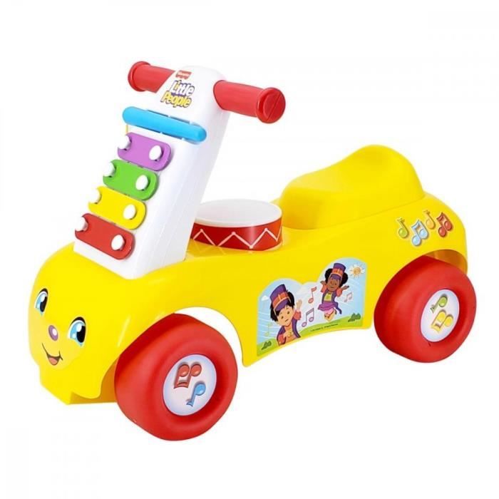 Fisher Price - Little People - Music Adventure Ride On (505564) - Jaune