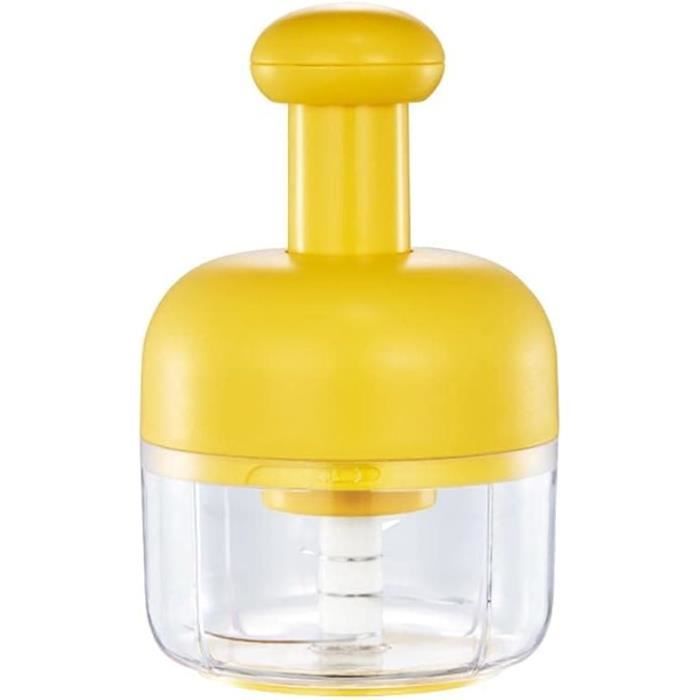 Presse-Ail Manuel 3 En 1 Avec Éplucheur Et Brosse - Hachoir à Ail Et Gingembre, Lames Inox - Accessoire Cuisine Pratique