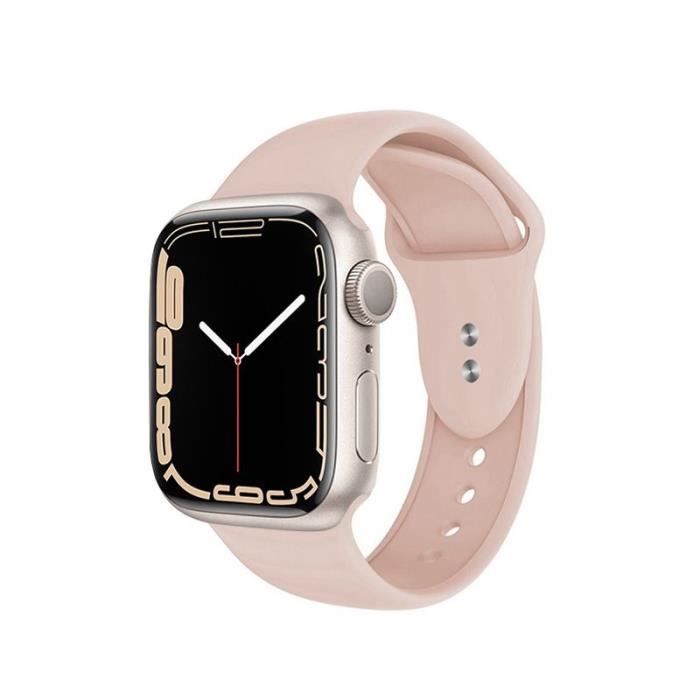 Crong Liquid Band pour Apple Watch 38-40-41mm (Sable rose) - 5907731983600