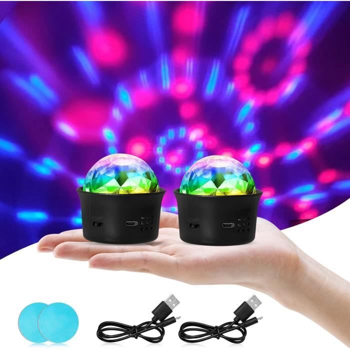 GOBRORIWILL Lampe de Scène pour Disco, LED Commande Sonore Jeux de GOBRORIWILL Lampe de Scène pour Disco, LED Commande Sonore Jeux de