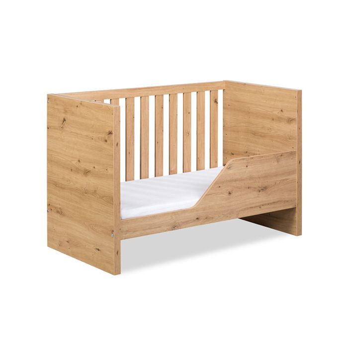 Lit Bebe Camelia 60x1 Couleur Chene Cdiscount Puericulture Eveil Bebe