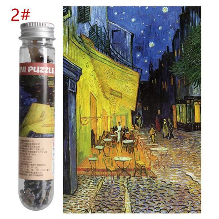 Lot De 150 Morceaux Mini Puzzle En Papier Tableau Terrasse Du Cafe Le Soir Cadeau Jouet Adulte Enfant Mixte Achat Vente Puzzle Cdiscount