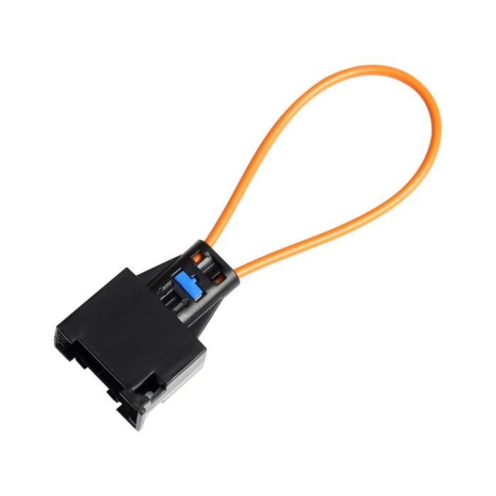 Adaptateur Femelle OTOTEC Câble de câble de Fibre Optique pour Voiture Connecteur mâle Femelle 
