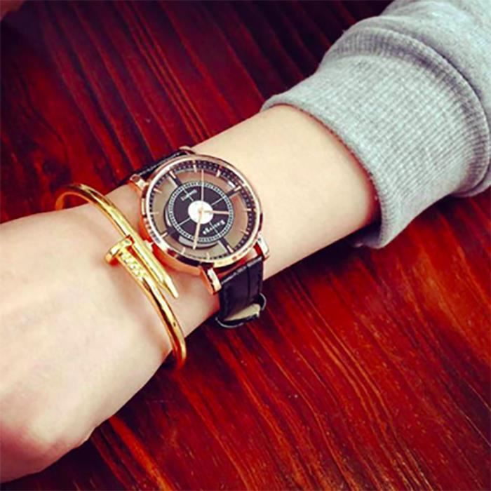 Montre hot sale transparente femme