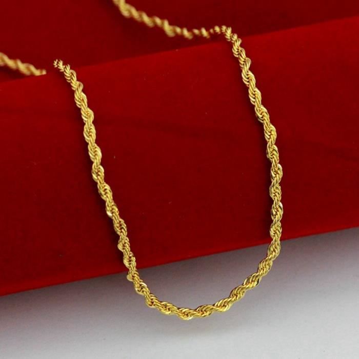 Collier or massif homme clearance