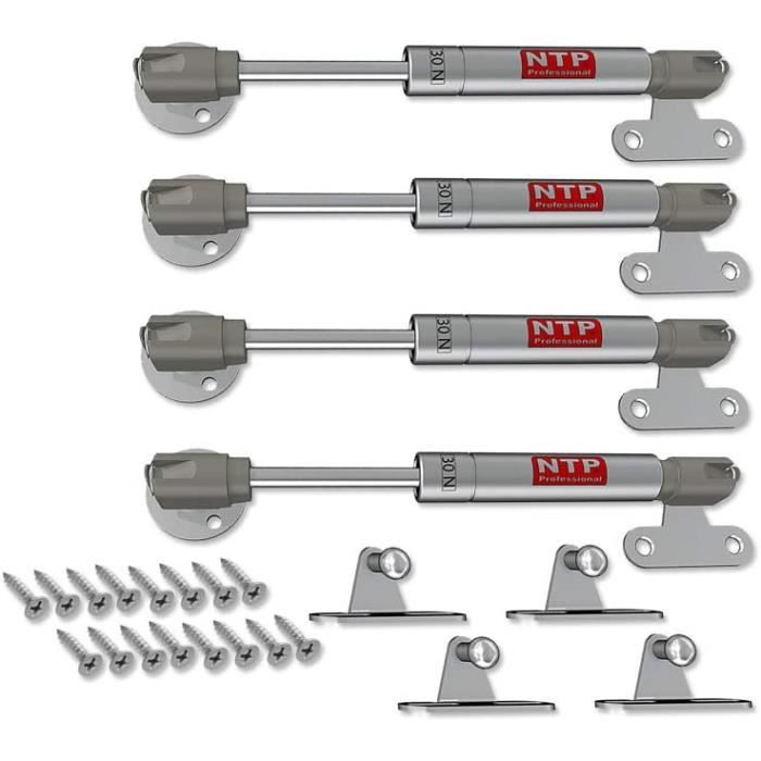 Charniere Amortisseur Vérin a Gaz Version Mini Courte (4x 60N) [598