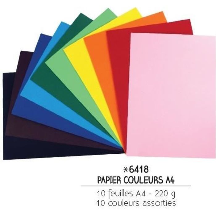5 feuilles A4 carte de couleur ~ 160g/m² IMPRIMANTE COPIEUR ARTISANAT au choix 