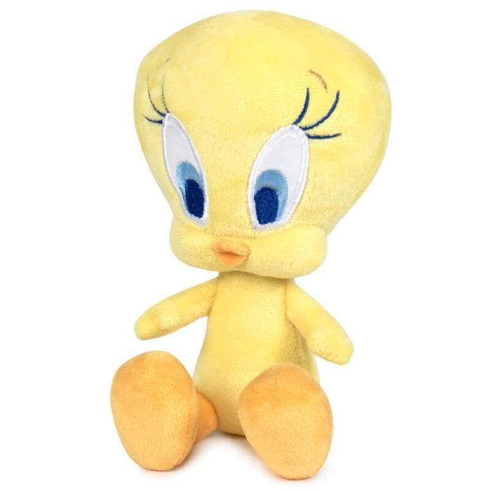 Play by Play Looney Tunes Peluche Looney Tunes Sitting Super Soft 17/26 cm, Taz Taille Unique 