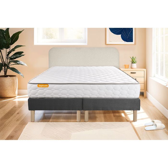 Matelas Mémoire de forme 160x200 + double sommier 80x200 Memo