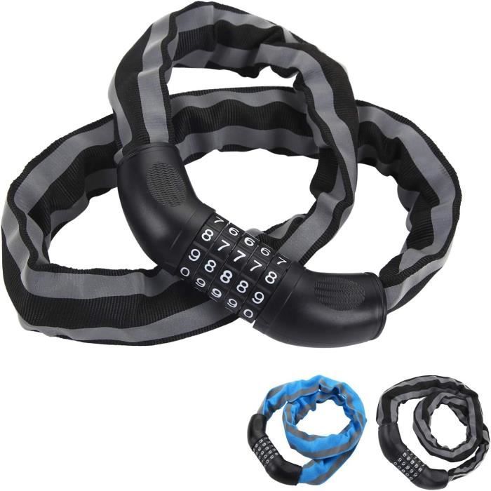 Stalf Housse De Protection Chaîne Vélo Réfléchissante – Étanche, Anti-Rayures Pour Vélo Route, VTT Et Pliant