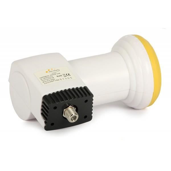 Tête Parabole Universelle 0,1dB Full HD 3D LNB Cdiscount TV Son Photo