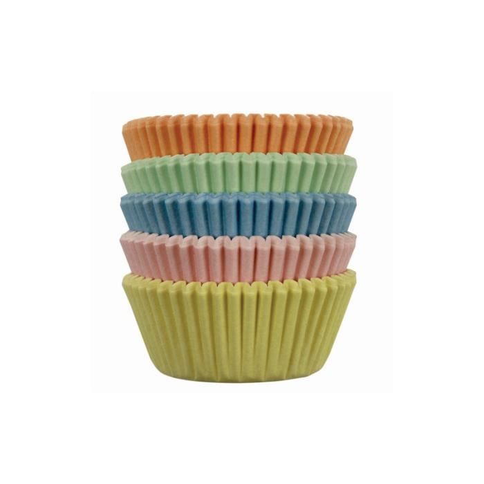 Lot De 125 Caissettes à Muffins En Papier Sulfurisé De Qualité Alimentaire, Moules à Pâtisserie, Pour Fête D'anniversaire, Mariage, Vacances, Fête Prénatale (blanc