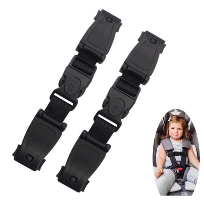 2PCS Chest Clip de Ceinture de S curit voiture Enfant Pince
