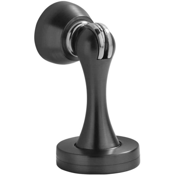 Butée De Porte Acier Inoxydable 304 - Angle 90° - Coussin Caoutchouc Antibruit - Pour Portes Gauche Et Droite - Lot De 2