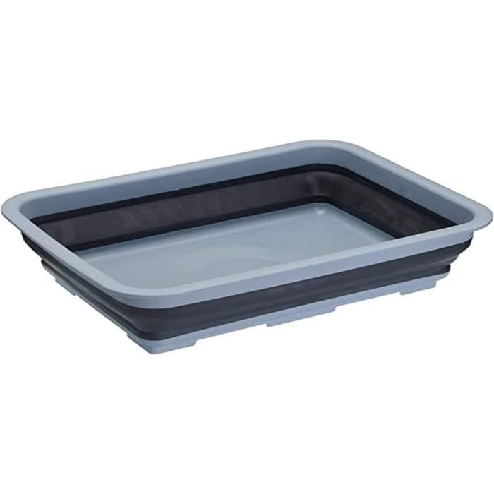 Bassine à Vaisselle Elephant Box 10L - Acier Inoxydable 304 - Sans Plastique - Évier Standard