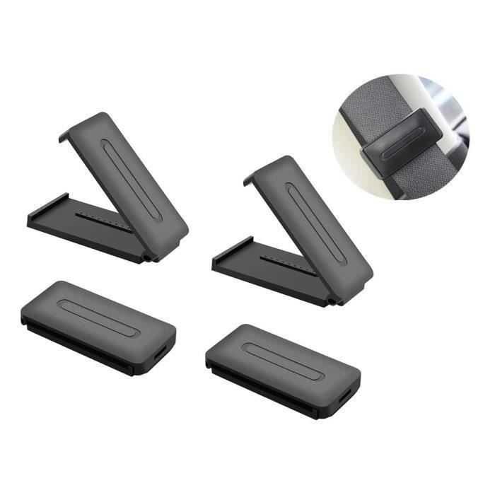 4PCS Clip de Ceinture de S curit de Voiture Ajustable Bloque