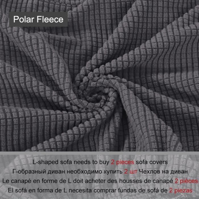 Tissu Polaire Polyester - 2 M X 172 Cm - Léger, Chaud, Doux - Pour Couvertures, Coussins, Projets DIY - 13