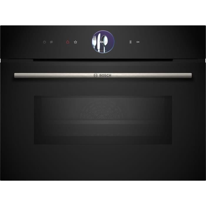 Four combiné micro-ondes encastrable BOSCH SER8 - CMG7761B1 - Noir