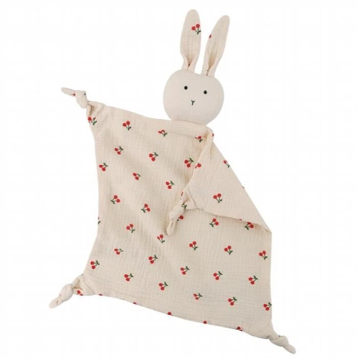 Serviette Apaisante Lion Jaune Pour Bébé - Coton Doux, 25x25 Cm - Doudou, Jouet Sensoriel Pour Nouveau-né, Tout-petit