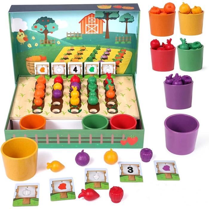 Marchande De Glaces - Mamabrum Marchande Enfant En Bois +3 Ans, Jouet Marchande Avec Accessoires à Prix