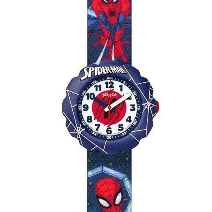 Bague Anneau Flik Flak Montre Flik Flak Spider Man In Action Flsp012 Cdiscount Bijouterie