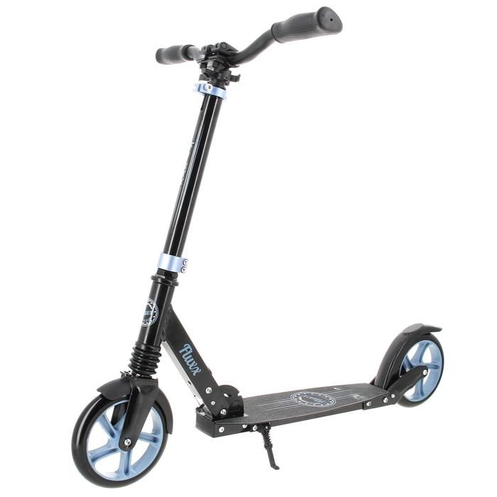 Globber ONE K 165 Deluxe – Trottinette Pliable 2 Roues Ultra-Compacte Pour Ados Et Adultes Dès 14 Ans – Suspension Avant + Roues 165 Mm
