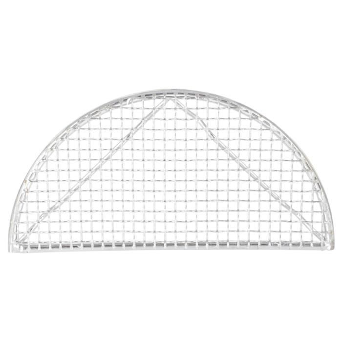 Grille De Cuisson Carrée En Acier Inoxydable 304 Pour Barbecue - Matériau Carbone - 50 X 25 Cm
