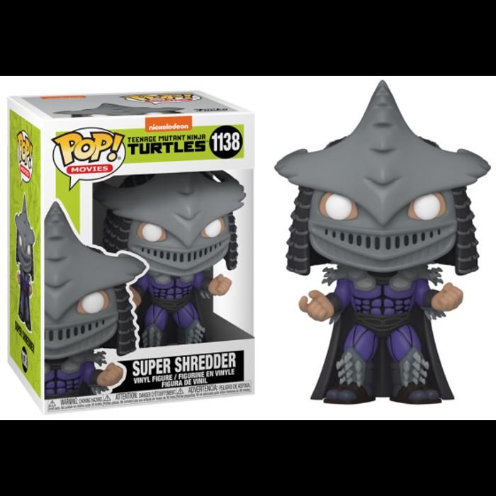 Figurine POP! Super Shredder 9 cm - FUNKO - Les Tortues Ninja - Mixte - Adulte - Noir