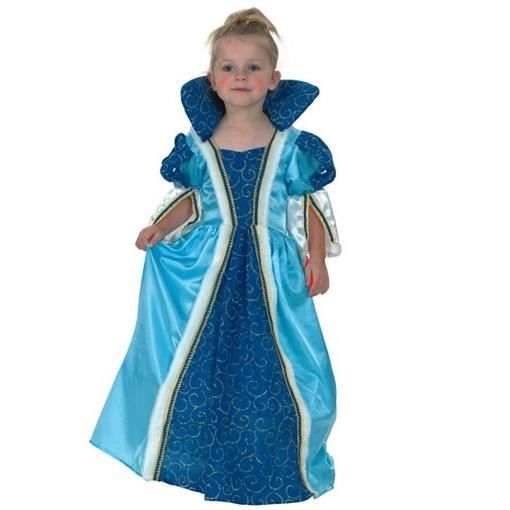 Déguisement princesse bleu fille 2-3 ans