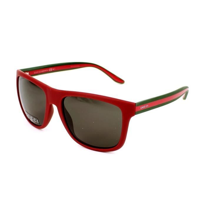 Lunette de soleil gucci vert et rouge outlet