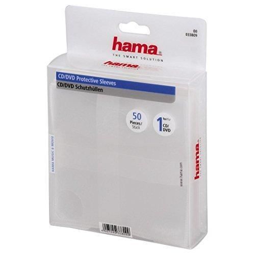 Hama Pochettes De Protection Pour Cd Dvd Blu Ray Design Etroit Pochette En Plastique Lot De 50 Transparent Prix Pas Cher Cdiscount