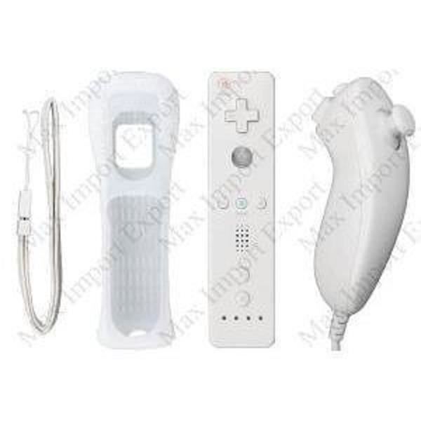 Manette wii Remote + Nunchuck + dragon + étui - vue 2