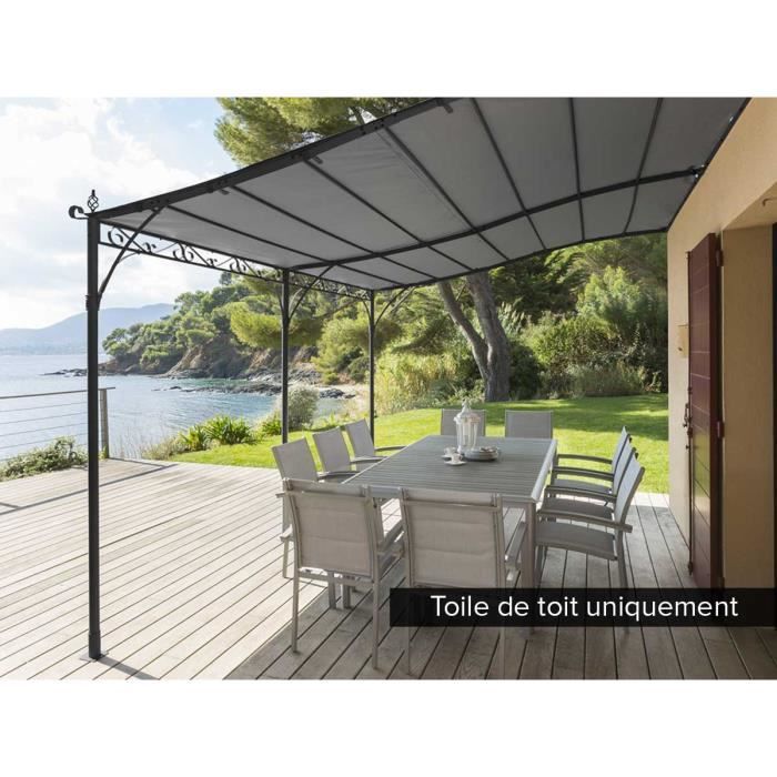 Hesperide Toile Pour La Pergola Hossegor 3 X 4 M Ardoise Achat