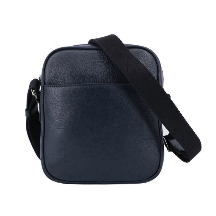 Sacoche bandouli re homme Hexagona Encore en cuir de vachette