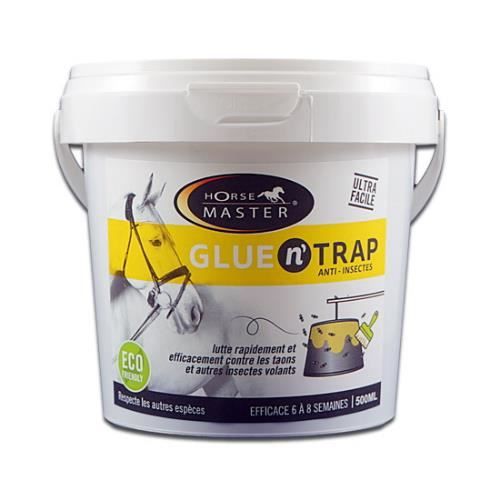 Glue'N Trap Piège Mécanique Taons et Insectes Glue pot de 500ml