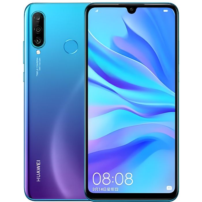 Vente Téléphone portable Huawei P30 Lite 6Go 128Go Bleu pas cher Vente Téléphone portable Huawei P30 Lite 6Go 128Go Bleu pas cher