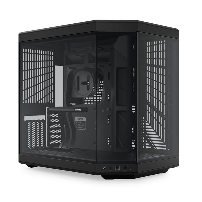 Boîtier Tour Moyen – HYTE – Y70 – Noir – E-ATX/ATX/M-ATX/M-ITX – 4 emplacements graphiques verticaux
