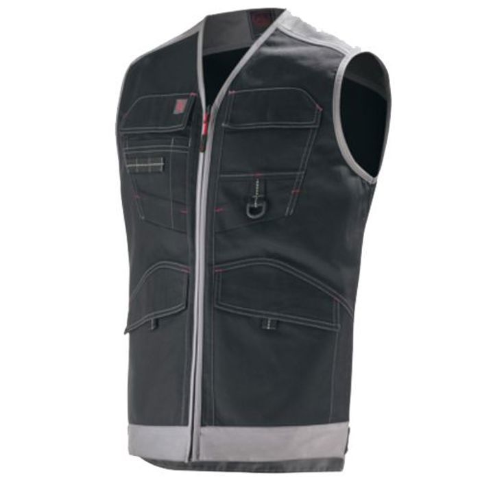 Gilet de travail TROWEL sans manches 9ATTUP noir/gris T1 - LAFONT - LA-9ATTUP-985-1 Gilet de travail TROWEL sans manches 9ATTUP noir/gris T1 - LAFONT - LA-9ATTUP-985-1