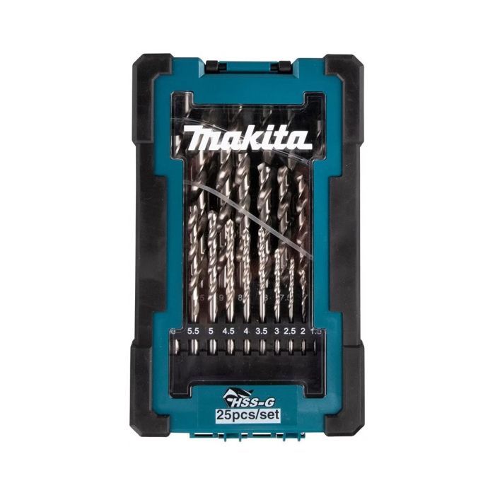 Coffret 25 forets métal HSS G MAKITA D 67555 - vue 2