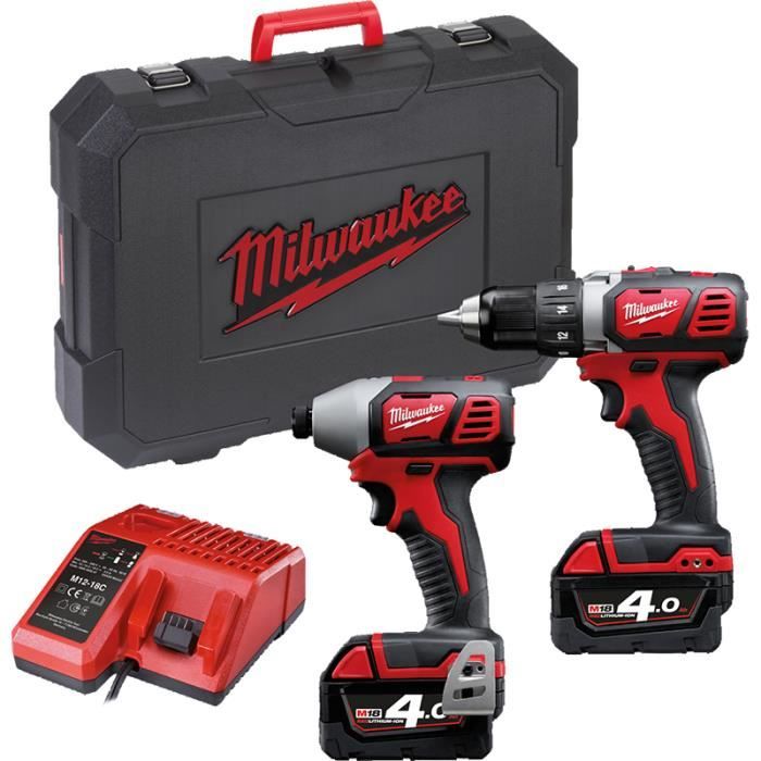 Perceuse visseuse à percussion 18V M18 BLPD2-502X 2 batteries 18V 5