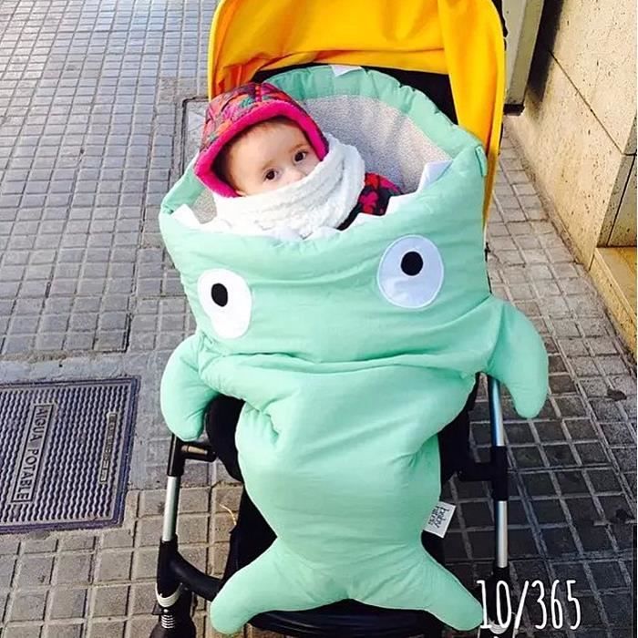 Instagram Dessin Anime Enfant Requin Dormir Vert Cdiscount Puericulture Eveil Bebe